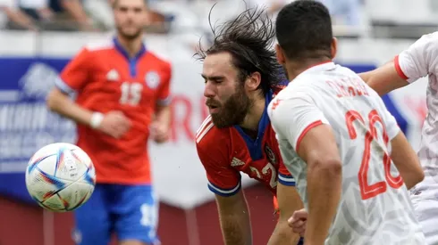 Ben Brereton Díaz intentó lo que más pudo, pero no tuvo conexión desde el mediocampo.