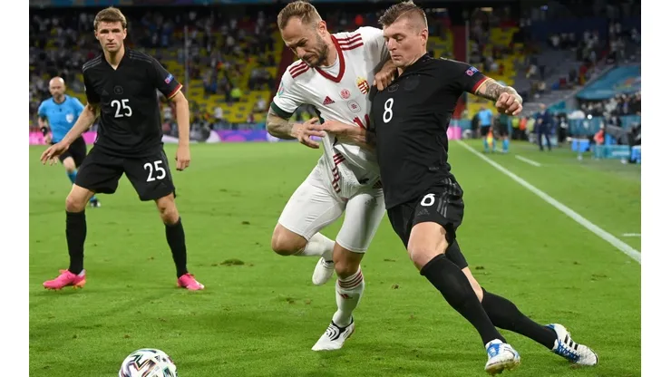 Alemania y Hungría se enfrentaron en la última Eurocopa, con empate 2-2