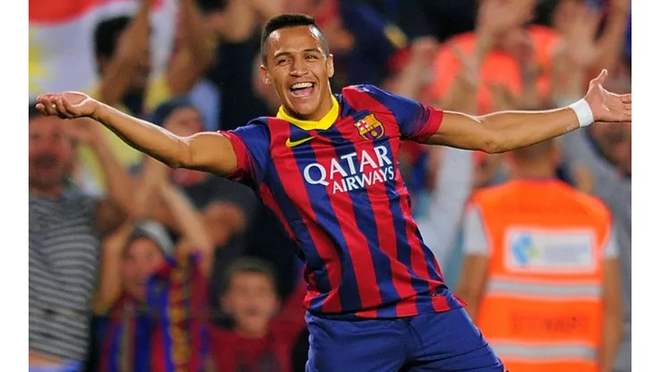 Alexis Sánchez pasó a la historia con un tremendo golazo ante Real Madrid con la camiseta de Barcelona