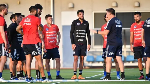 La Roja escuchó atenta a las indicaciones de Berizzo