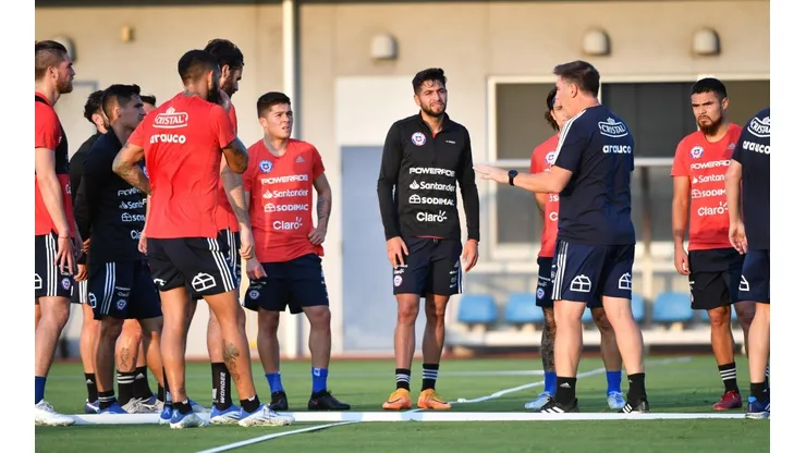 La Roja escuchó atenta a las indicaciones de Berizzo