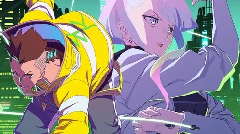 Los protagonistas de Cyberpunk 2077: Edgerunners.