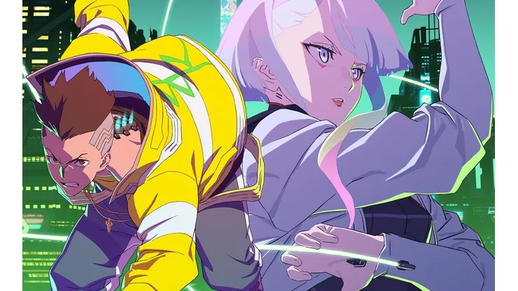 Los protagonistas de Cyberpunk 2077: Edgerunners.