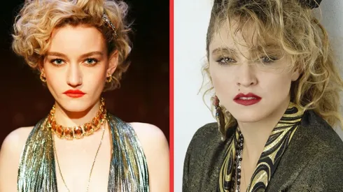 Julia Garner y Madonna.