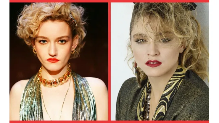 Julia Garner y Madonna.