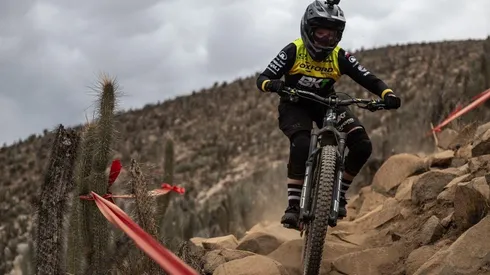 Paz Gallo en una competición