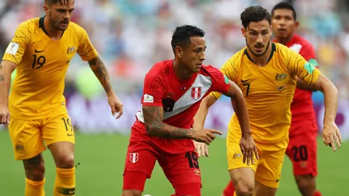 Perú y Australia se enfrentaron en el último Mundial, con triunfo de los sudamericanos por 2-0