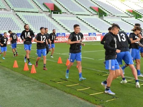 La Roja entrena en Japón con curiosos y aleatorios dorsales
