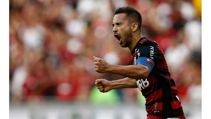 Everton Ribeiro anotó el descuento del Flamengo en la derrota 1-2 ante Fortaleza en la última fecha