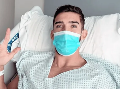 Emiliano Amor es operado: "Volveré más fuerte"