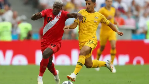 Perú y Australia se enfrentaron por última vez en la fase de grupos de Rusia 2018.