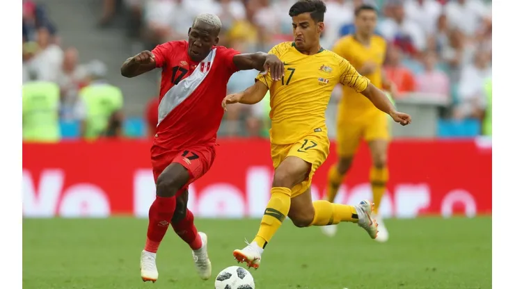Perú y Australia se enfrentaron por última vez en la fase de grupos de Rusia 2018.
