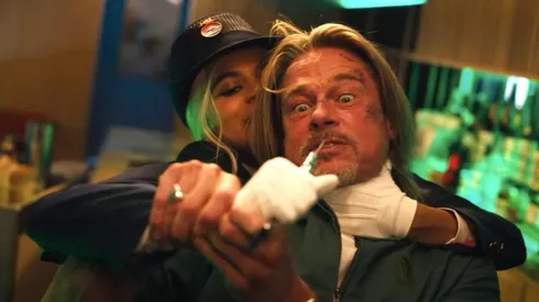 Brad Pitt será perseguido, golpeado, apuñalado y además tendrá que lidiar con su mala suerte en Tren Bala.