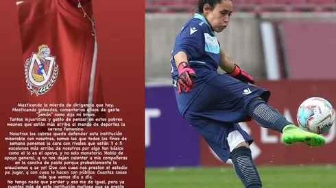 La portera granate fue crítica y terminó siendo desvinculada del equipo