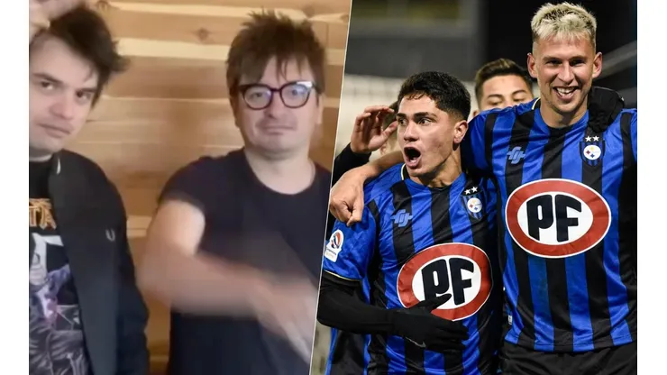Huachipato tuvo un especial saludo de Los Bunkers en su cumpleaños 75