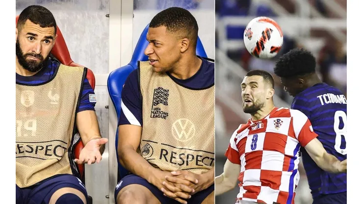 Benzema y Mbappé se quedaron en la banca