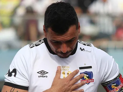 Paredes prepara su última vez con la camiseta de Colo Colo