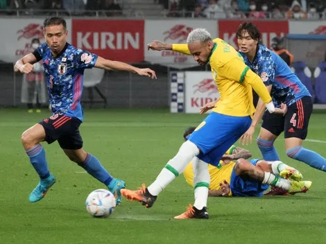 Solo un penal de Neymar tumba a Japón, posible rival de Chile
