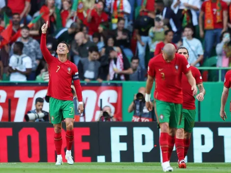 CR7 no se queda atrás y marca doblete para Portugal