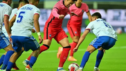 Son Heung-Min no tuvo solución para la selección chilena en su derrota ante Corea del Sur