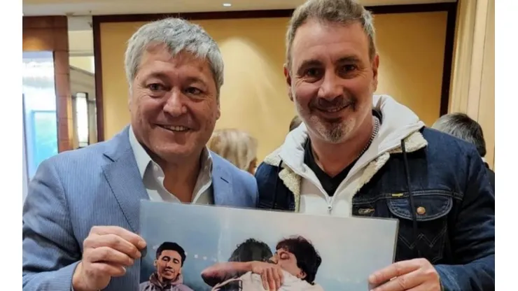 Barti y Yáñez recordaron con una foto el "abrazo del alma" de 1991