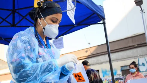 Operativo Test PCR Santiago