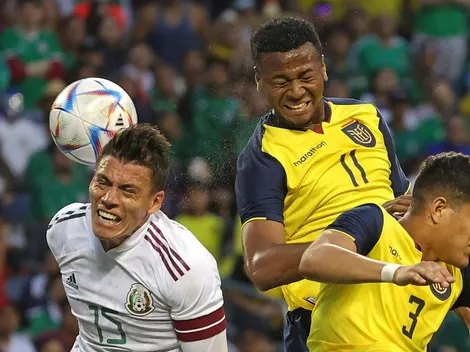 Byron Castillo no aparece en empate de Ecuador ante México