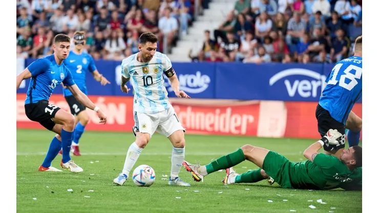 Lionel Messi vivió una tremenda jornada con la Albiceleste.