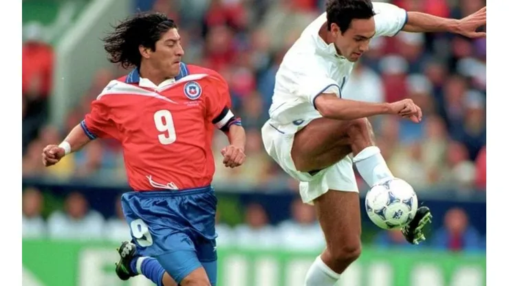 Iván Zamorano es una leyenda de la selección chilena