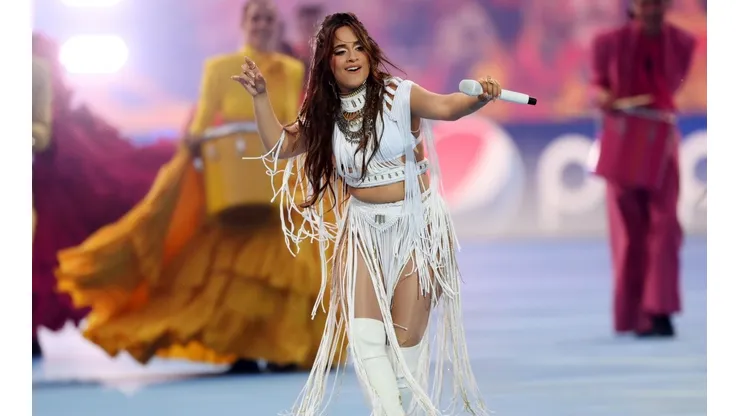 Camila Cabello reveló que le ocurrió algo en pleno show de la Champions League