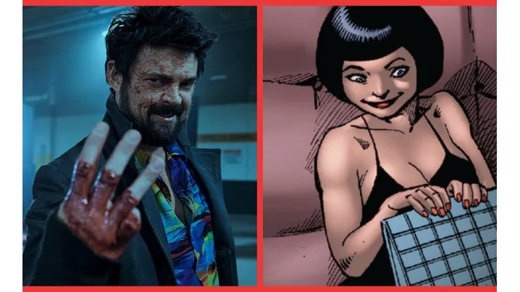 Butcher en The Boys y La Pequeña Nina en los cómics.