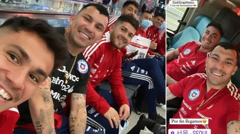 Luego de un largo viaje, la selección chilena llegó a Corea del Sur