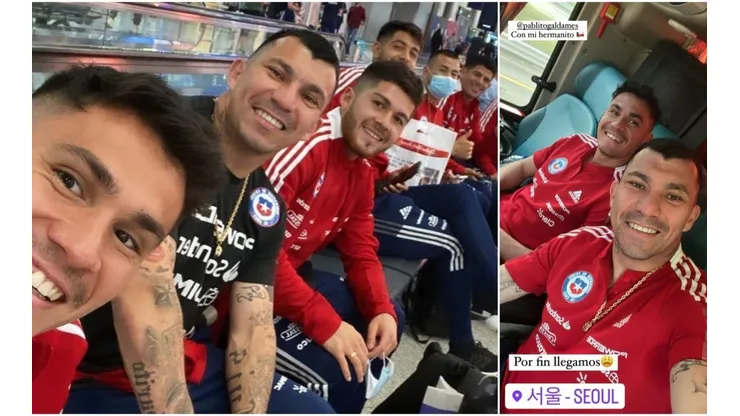 Luego de un largo viaje, la selección chilena llegó a Corea del Sur