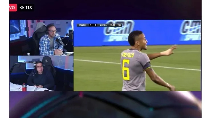 Rodrigo Sepúlveda y Marcelo González estuvieron a cargo de la transmisión.