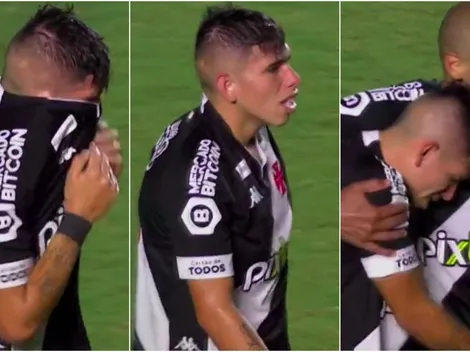 Carlos Palacios llora tras perderse un golazo en Brasil