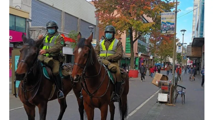 Concepción estuvo sin ambulantes gracias a copamiento policial