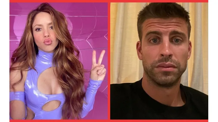 Shakira y Gerard Piqué.