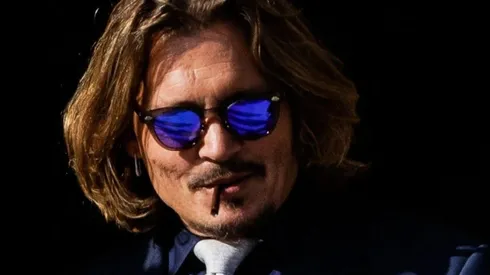 Johnny Depp con todo el estilo.
