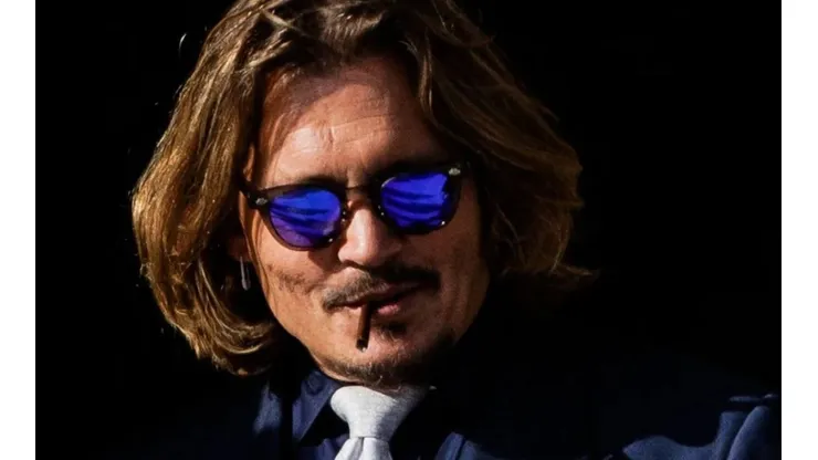 Johnny Depp con todo el estilo.