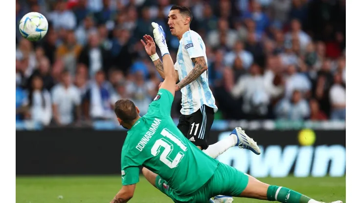 Golazo de Di María para Argentina en la Finalissima contra Italia.
