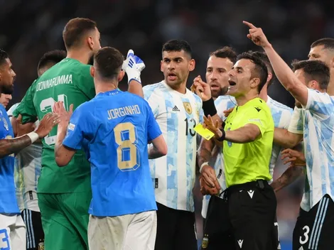 El correcto arbitraje de Piero Maza en la Finalissima