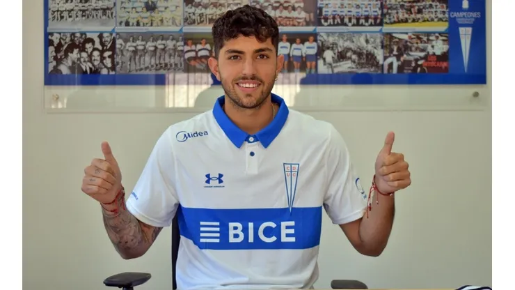 Daniel González ya fue presentado como nuevo refuerzo de la UC