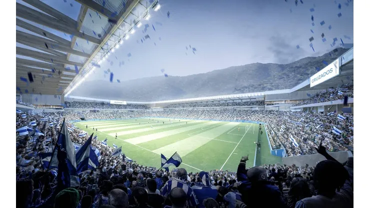 La recreación del nuevo estadio San Carlos de Apoquindo