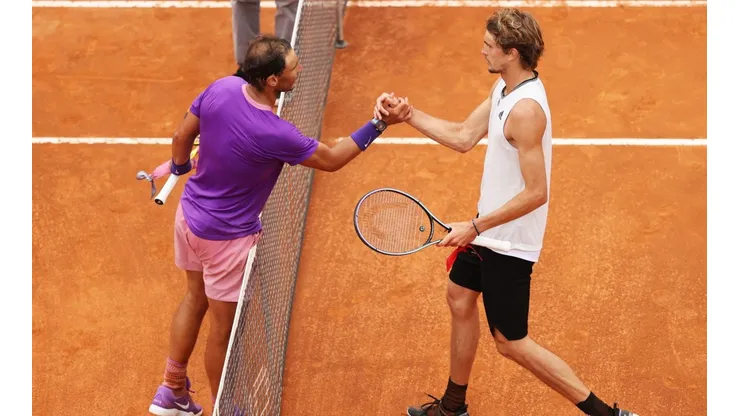 Nadal y Zverev ya se han enfrentado en nueve ocasiones en el circuito, con saldo a favor para el español