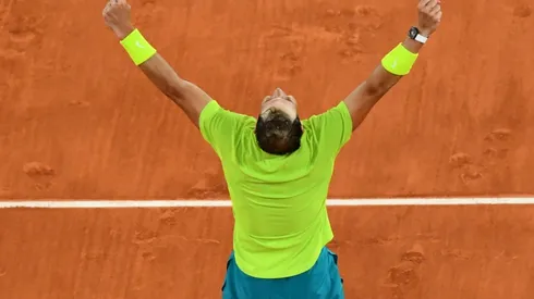 Nadal mostró su emoción tras ganarle un partidazo a Djokovic