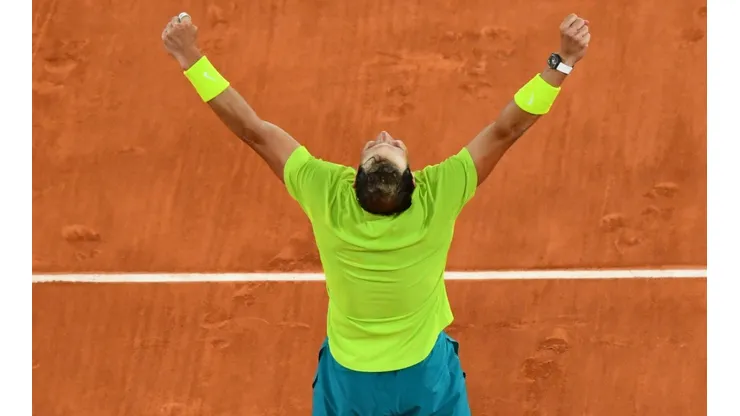 Nadal mostró su emoción tras ganarle un partidazo a Djokovic