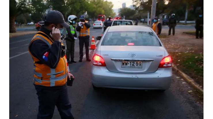 Controles ante vigencia de restricción vehicular.