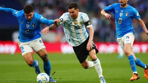 Argentina campeona contra Italia en la Finalissima con goles de Lautaro, Di María y Dybala.