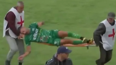 Yordan Apostolov se lanza desde su camilla