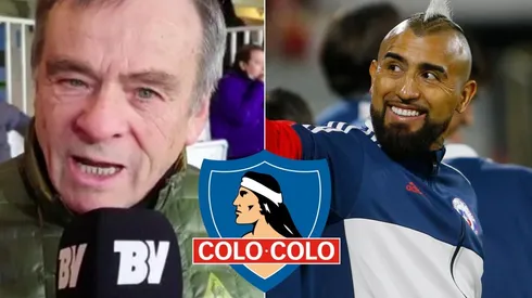 Vladimiro Mimica le pidió a Arturo Vidal que regrese a Colo Colo.
